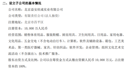 三夫戶外投資億元成立全資子公司，加碼針紡織品銷售業(yè)務(wù)